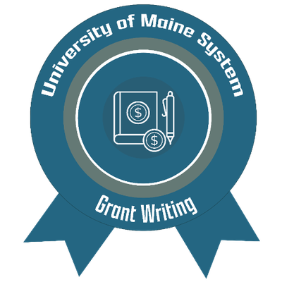 Grant Writing Macro Digital Badge